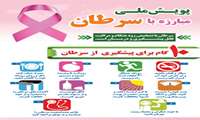 هفته ملی مبارزه با سرطان از تاریخ 7 تا 15 بهمن 1402 