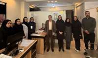 بازدید نوروزی معاون بهداشت دانشگاه از ستاد و مراکز خدمات جامع سلامت شمالغرب یک /3فروزدین1405
